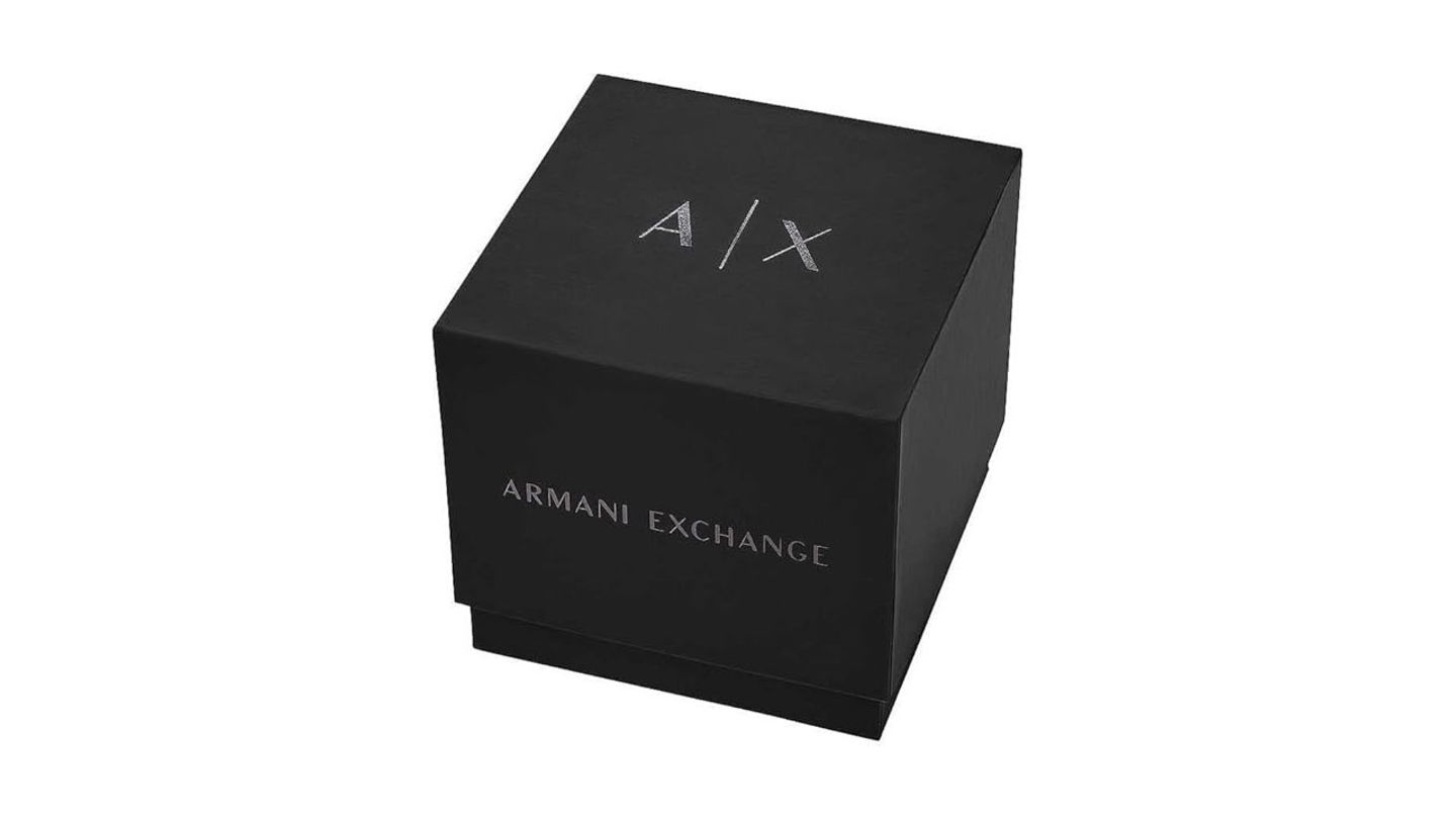 47 mm, cronógrafo y correa de silicona azul: el Armani Exchange te da estilo de marca top y cuesta poco
