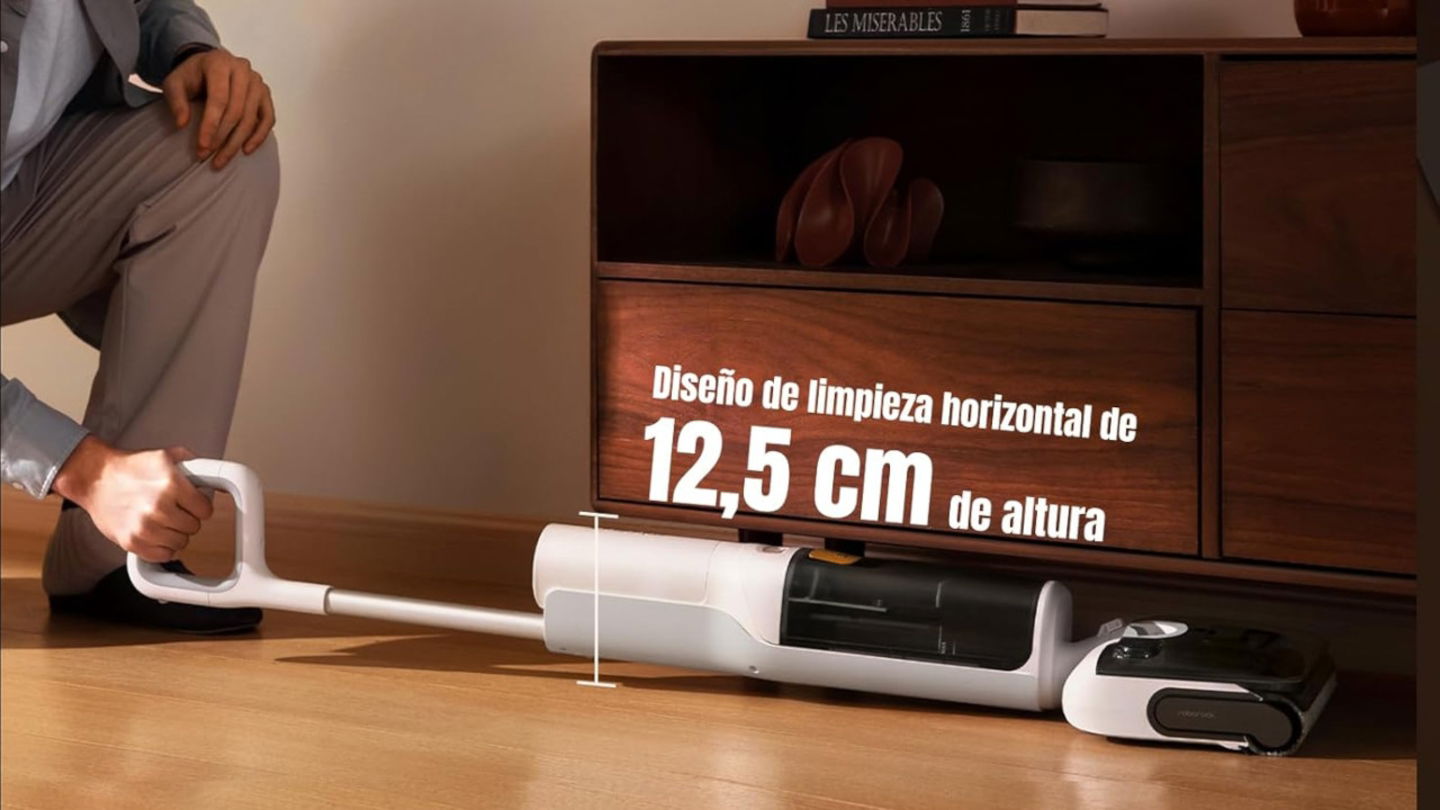 La aspiradora-fregona que te hace la vida más fácil desde el primer minuto ya tiene oferta de Black Friday