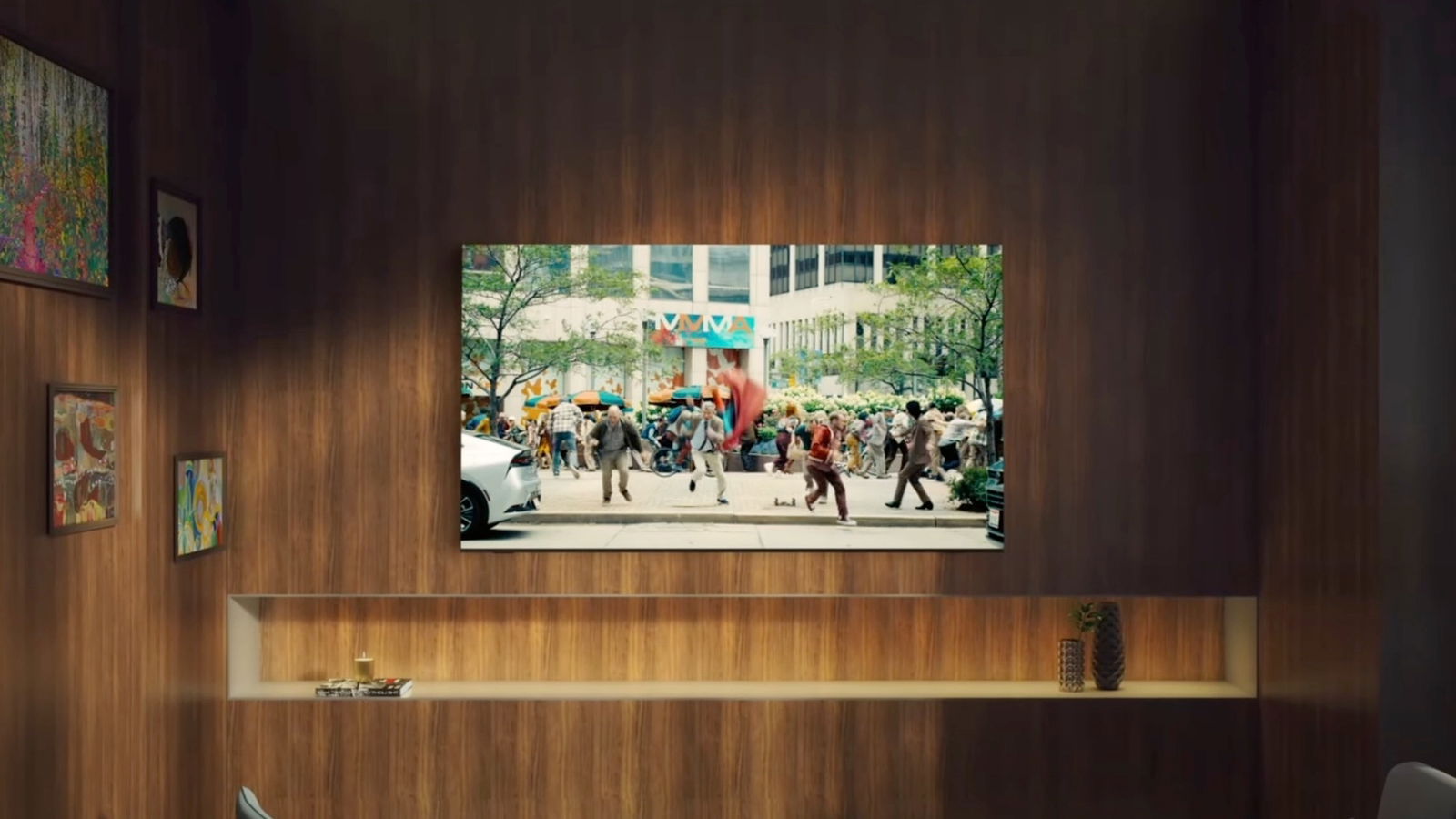 Samsung TV OLED S95F salon