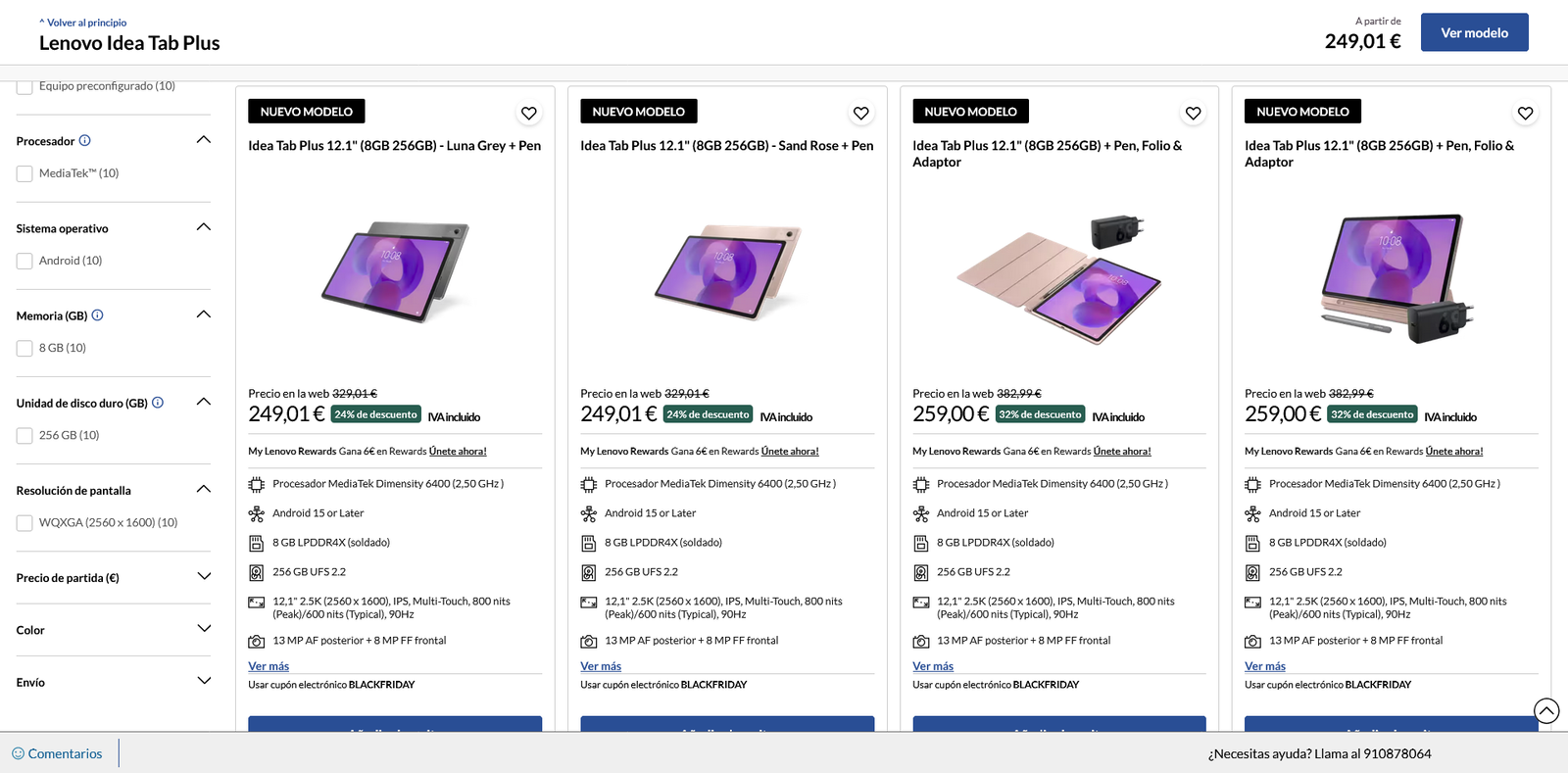 Análisis Lenovo Idea Tab Plus: no busca ser la mejor tablet, pero sí una buena opción a bajo precio