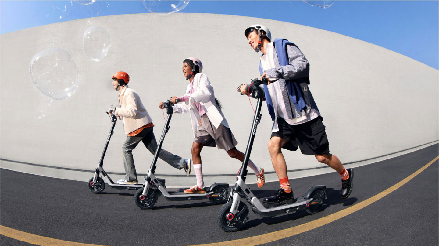 Rebaja brutal para el patinete eléctrico Segway con 45 kilómetros de autonomía y suspensión doble