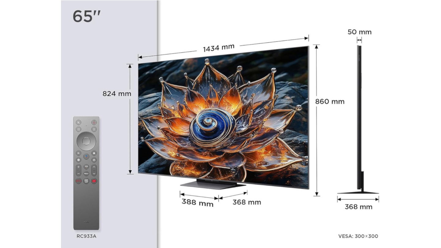 Este TCL QD-Mini LED de 65 pulgadas cae 600 euros y es una locura de oferta para montar cine en casa