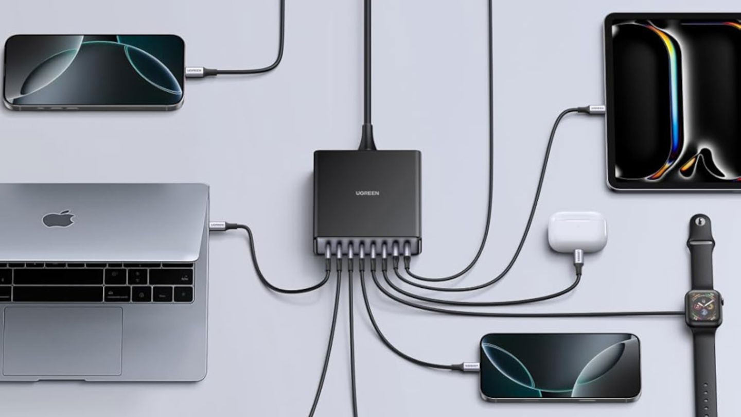 La sorpresa del Black Friday: este cargador de 200W te ordena el escritorio por menos de 54 euros