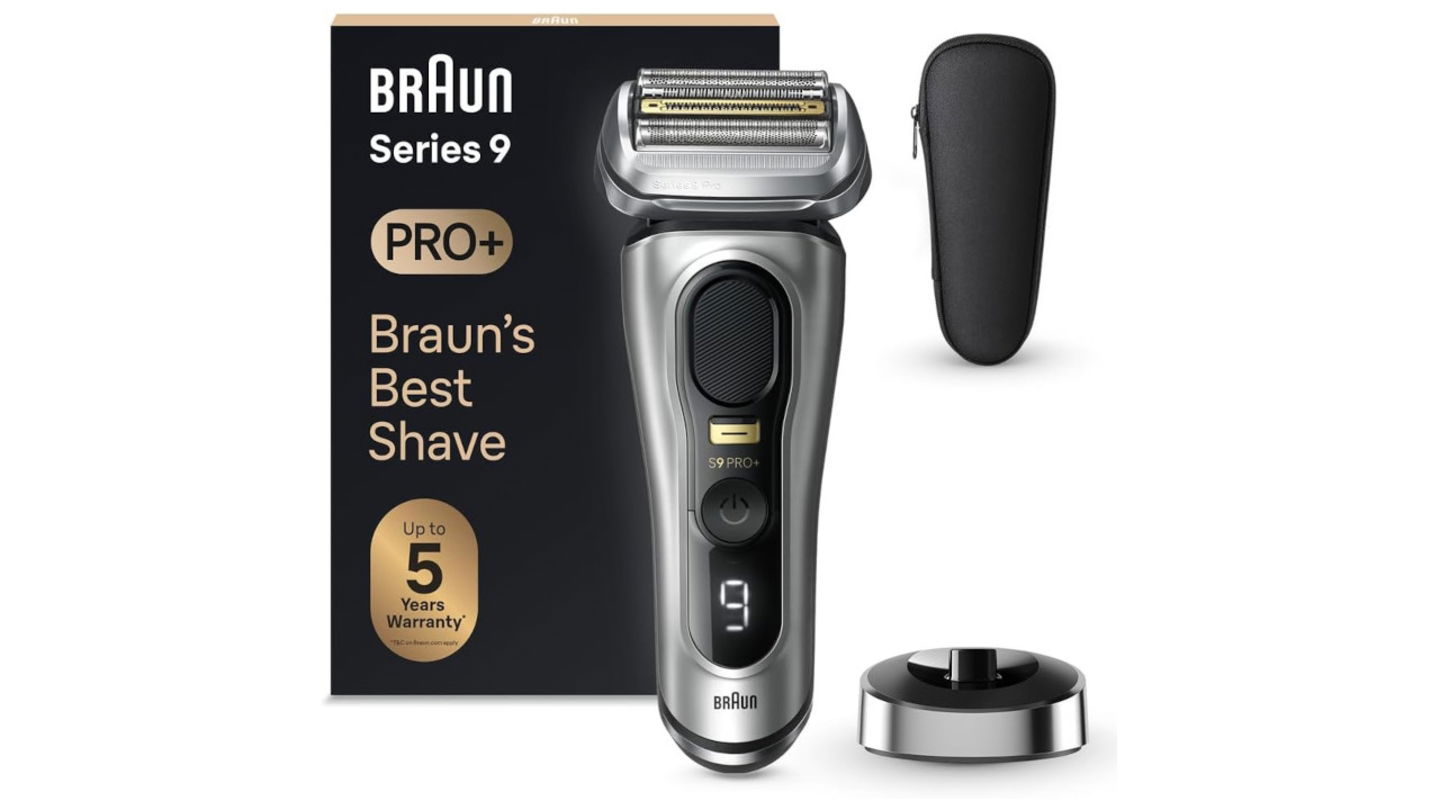 Afeitado premium, de noche o de mañana, en seco o en mojado: eso consigues con esta Braun Series 9 Pro+, que tiene 210 euros de rebaja