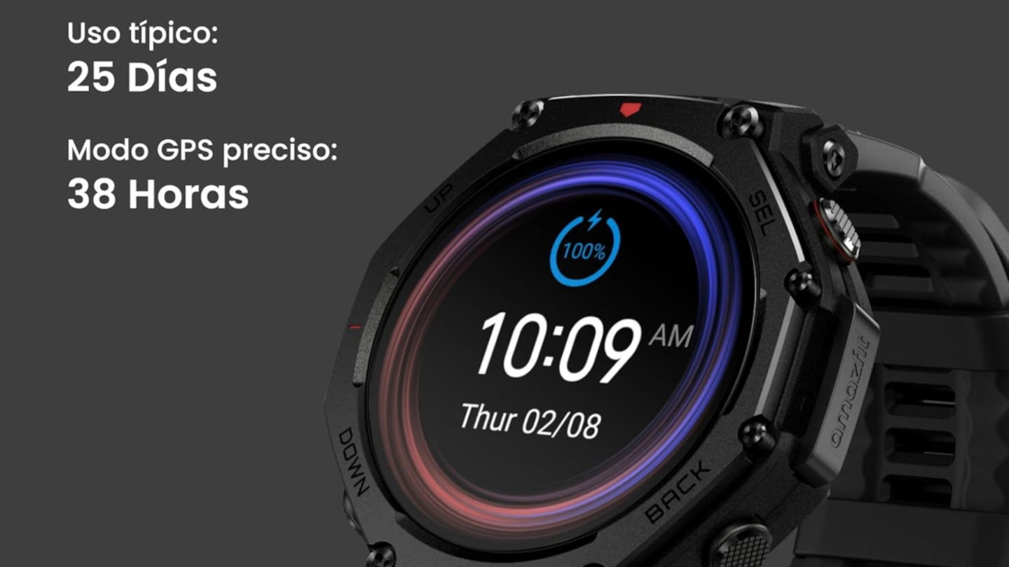 Pantalla premium, GPS preciso, resistencia absoluta y autonomía para días enteros: este es el smartwatch todoterreno que mereces recibir en Navidad