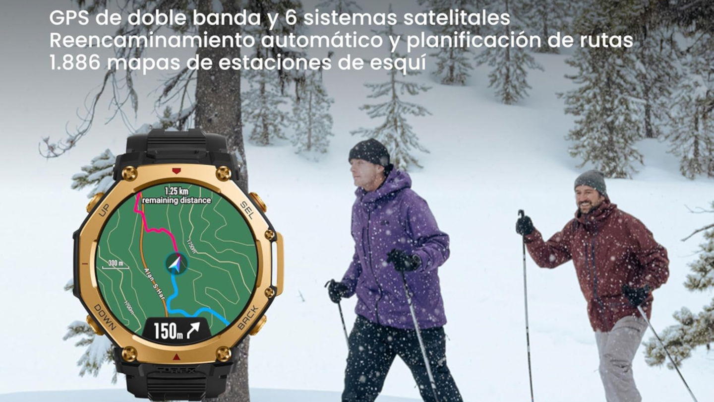 Pantalla premium, GPS preciso, resistencia absoluta y autonomía para días enteros: este es el smartwatch todoterreno que mereces recibir en Navidad