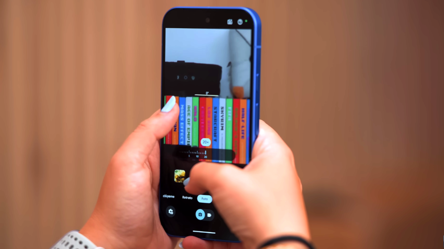 App de cámara del Google Pixel 10