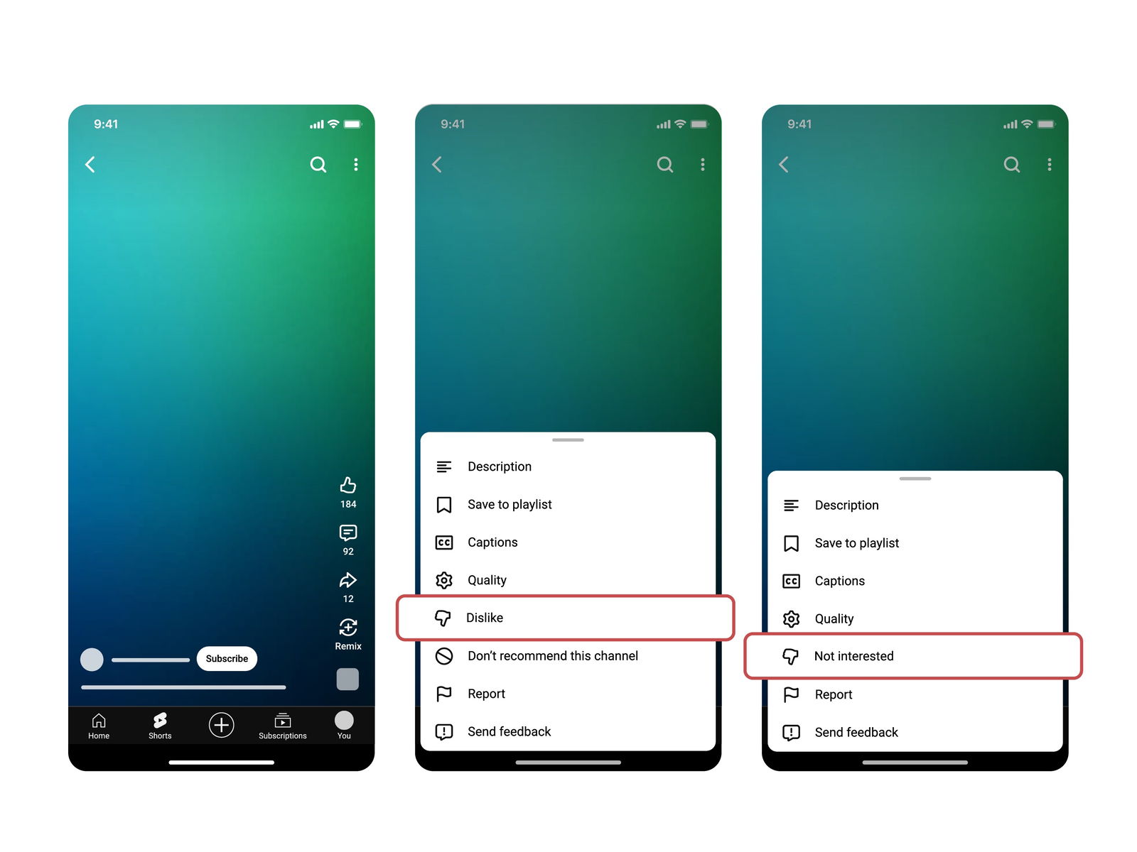 Nuevas opciones en YouTube Shorts