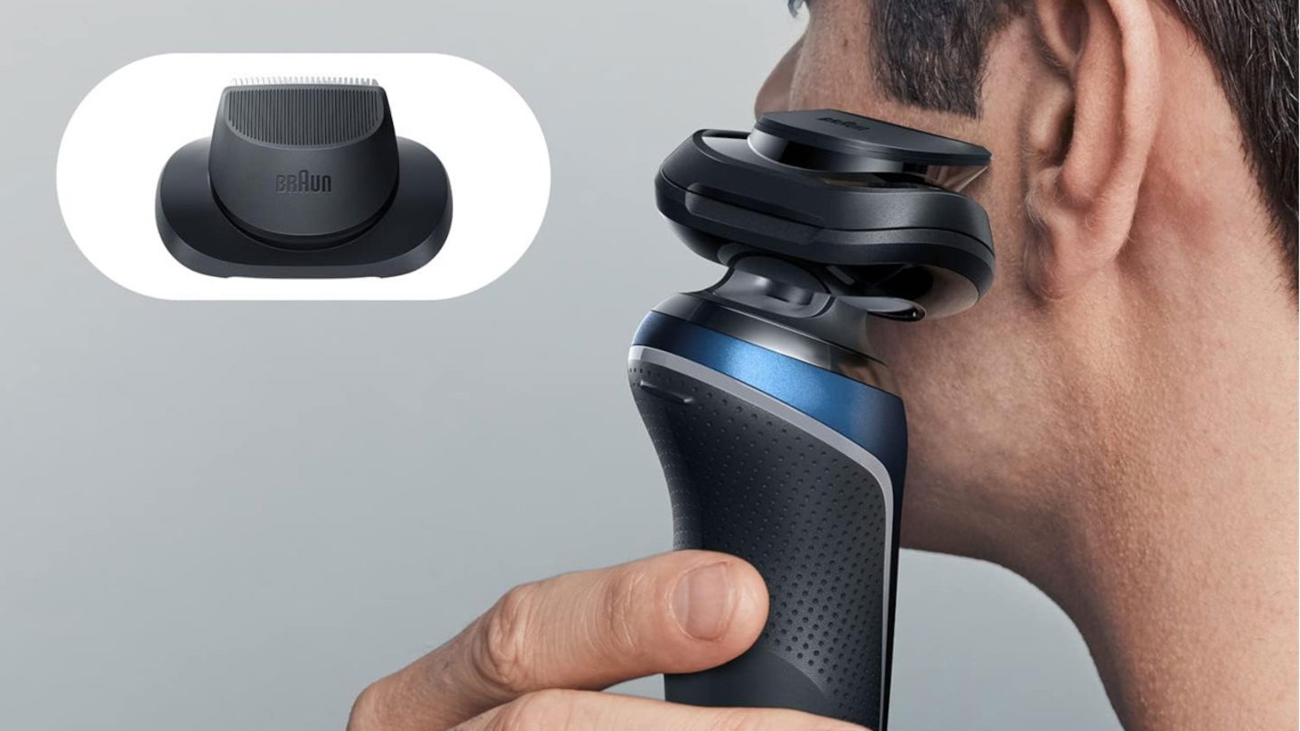 Esta afeitadora con precisión inteligente y recortadora EasyClick SensoFlex está tan barata que la querrás aunque no tengas barba