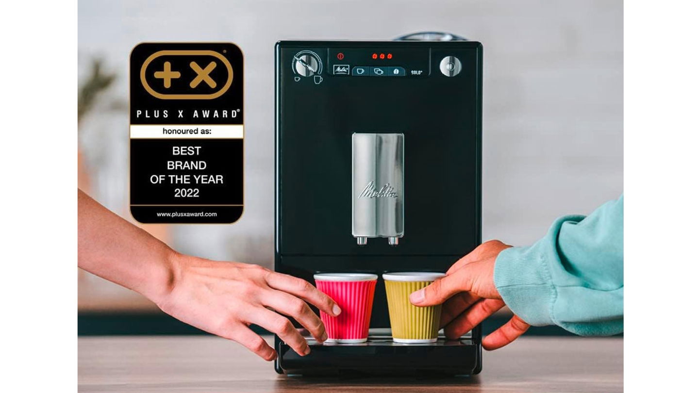 La mejor rebaja en meses para la superautomática Melitta con molinillo y limpieza automática