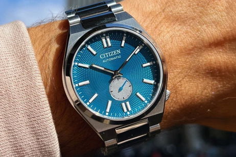Acero, zafiro y movimiento automático: este Citizen es un reloj diferente a todos y baja a un precio increíble