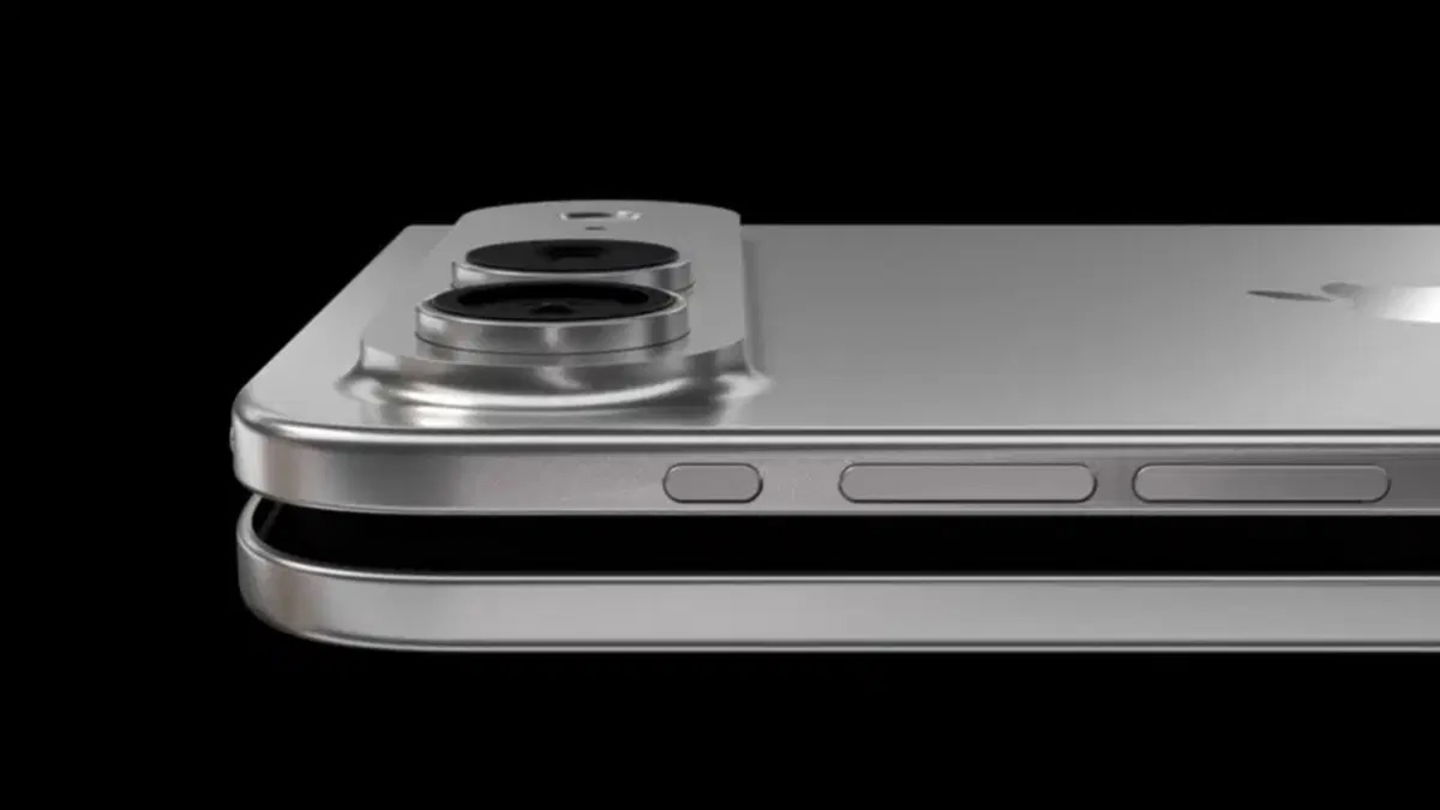 Concepto trasera del iPhone Fold