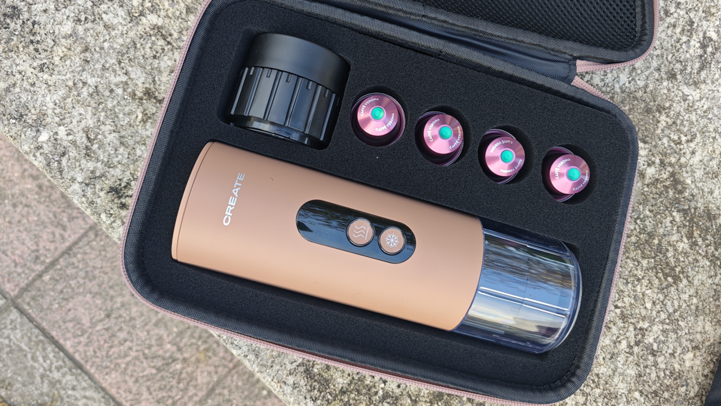 Create Thera Move, análisis: bonita, portátil y pensada para amantes del espresso puro