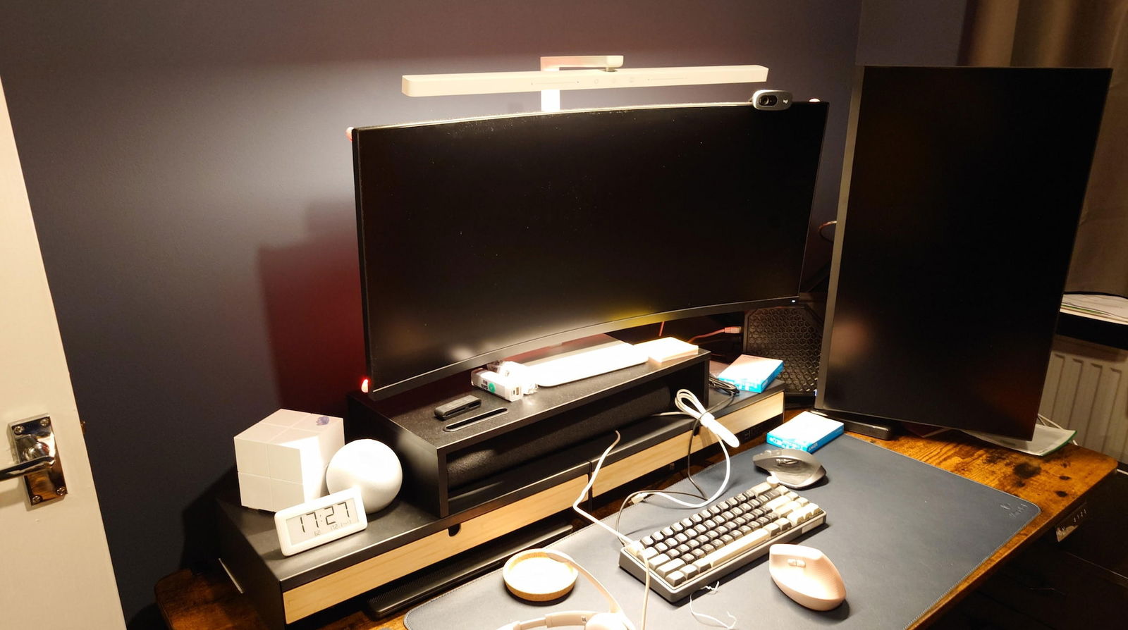 Debido a su diseño, esta lámpara de Xiaomi puede encajar en cualquier escritorio