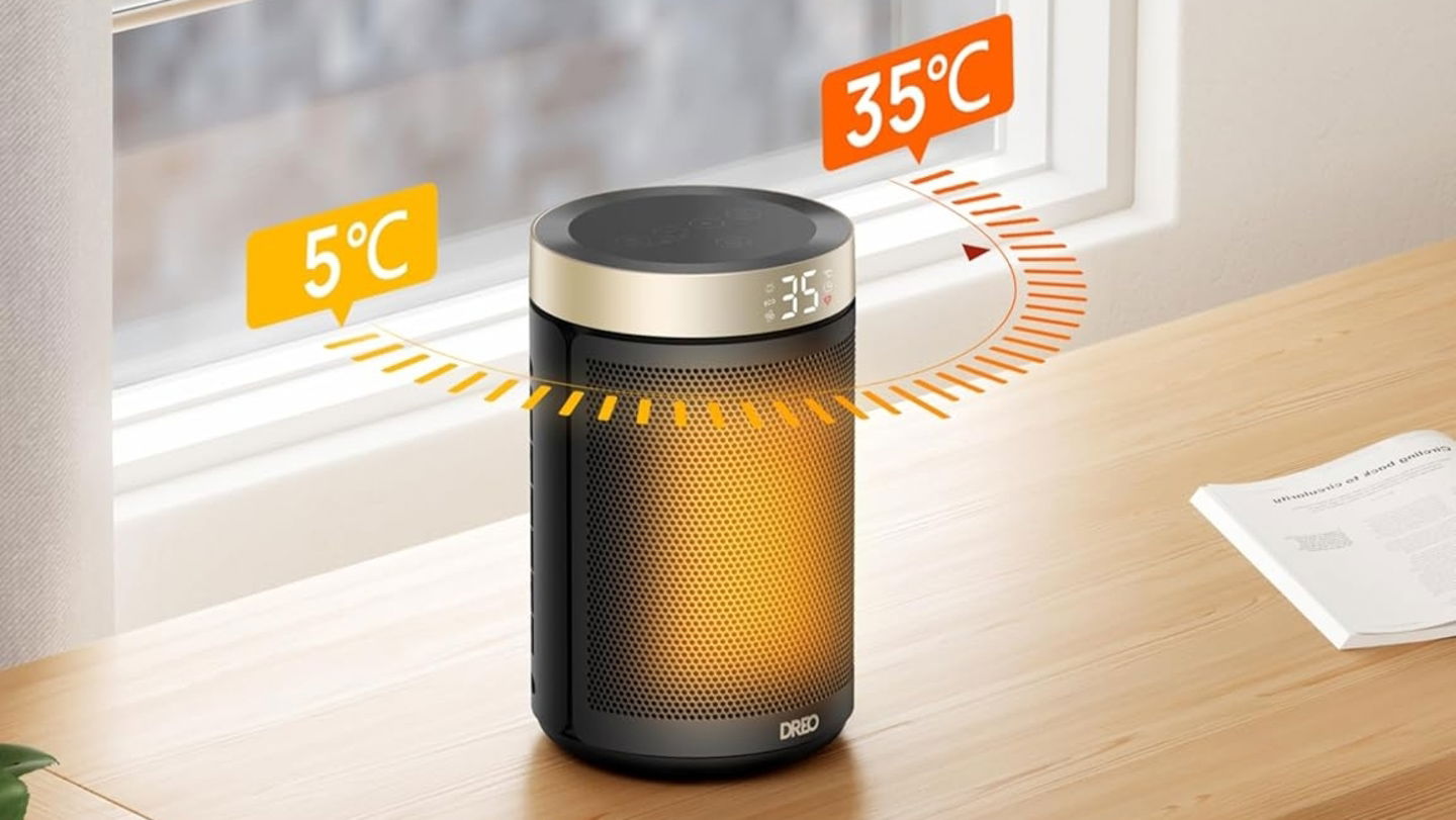 Dreo calefactor 316 temperatura