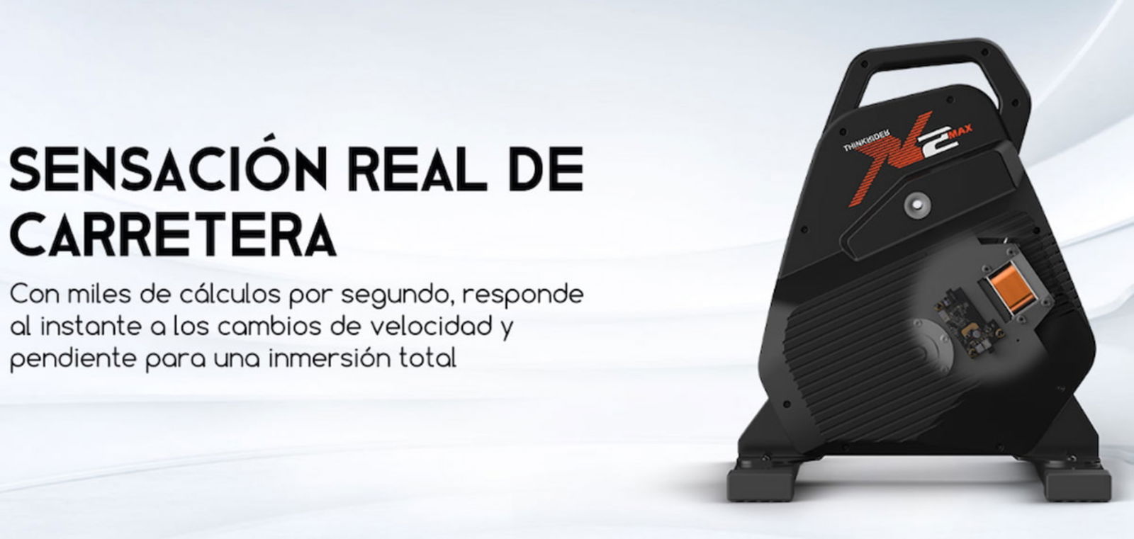 El Thinkrider X2Max te ofrece una experiencia de conducción de bicicleta como si estuvieras en la carretera