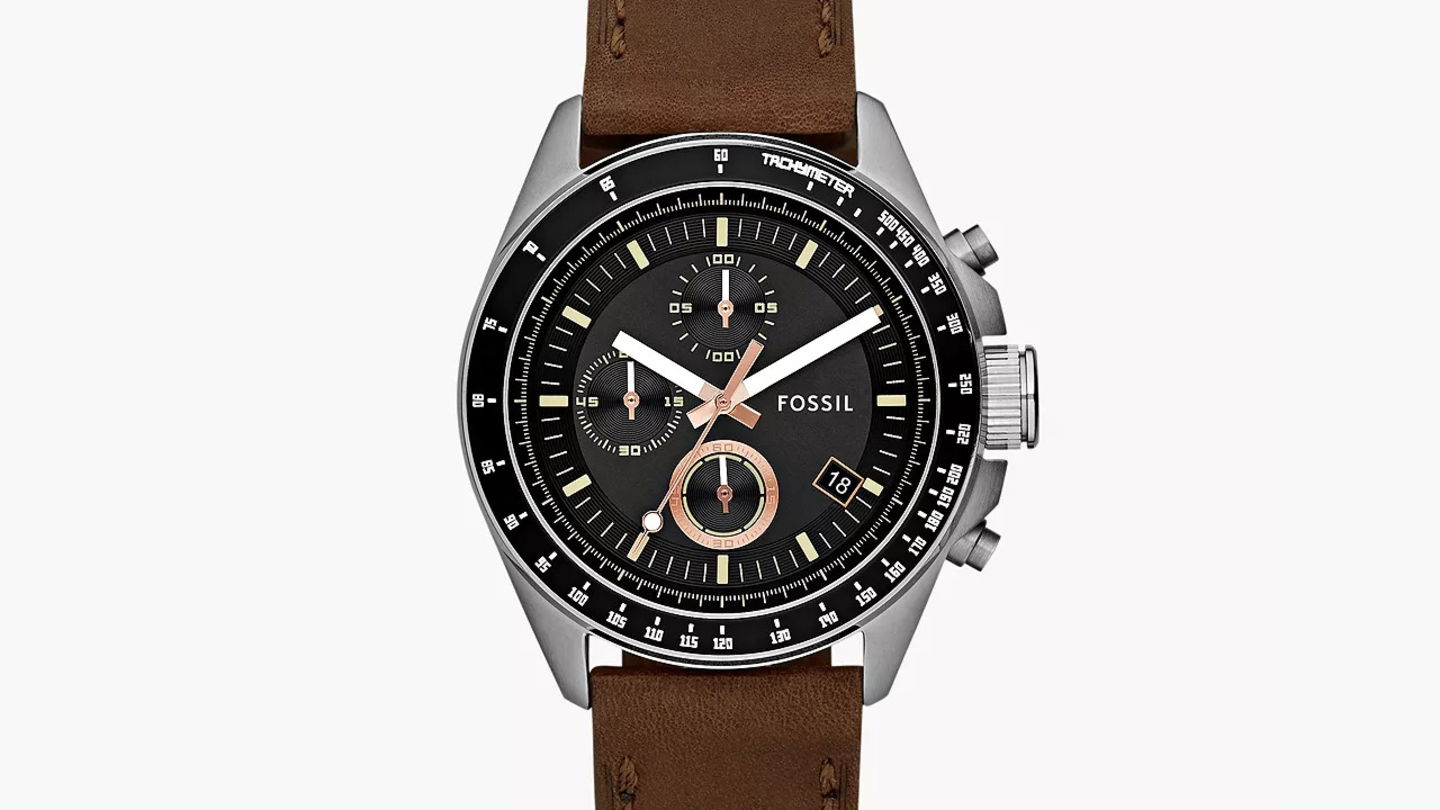 Elegancia, calidad y descuentazo: este reloj Fossil ahora cuesta casi la mitad