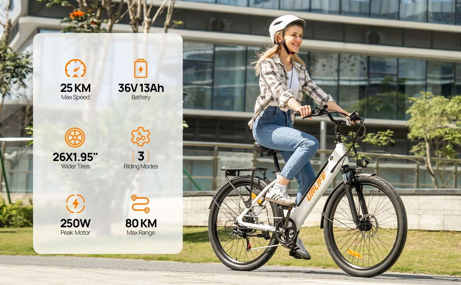Hazte con esta genial bicicleta eléctrica de URLIFE a un precio insuperable