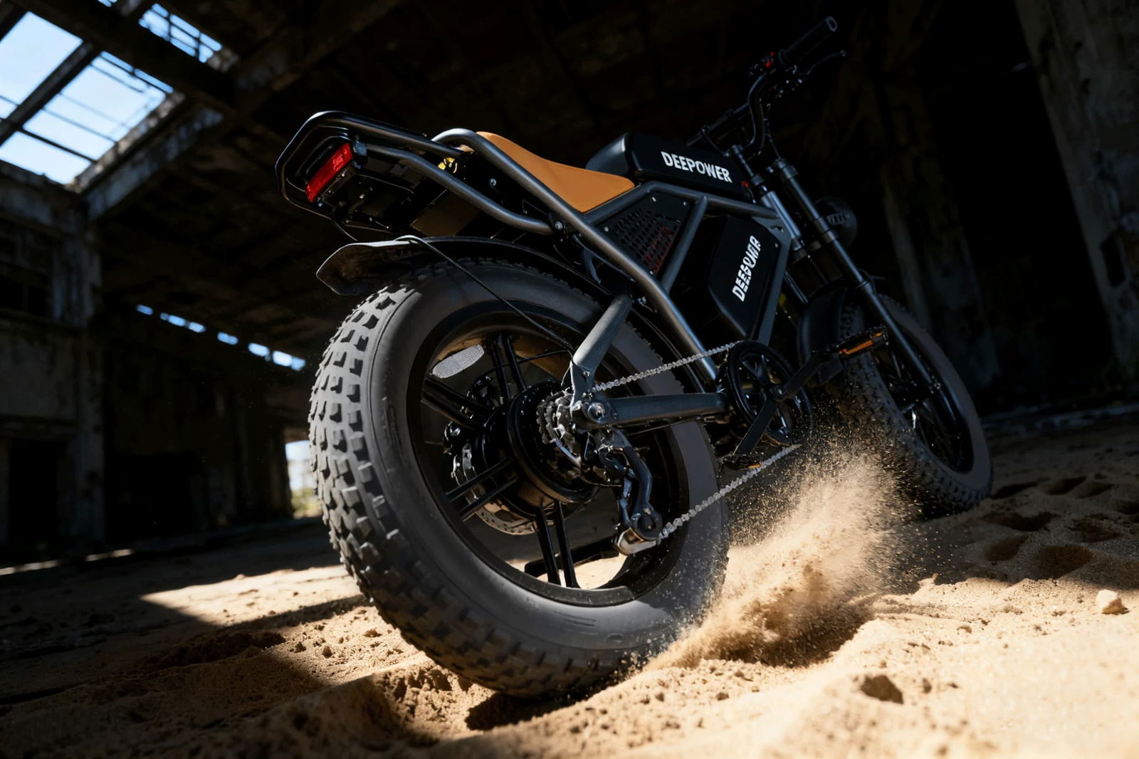 Hazte con esta potentísima bicicleta eléctrica de DEEPOWER a un precio de derribo