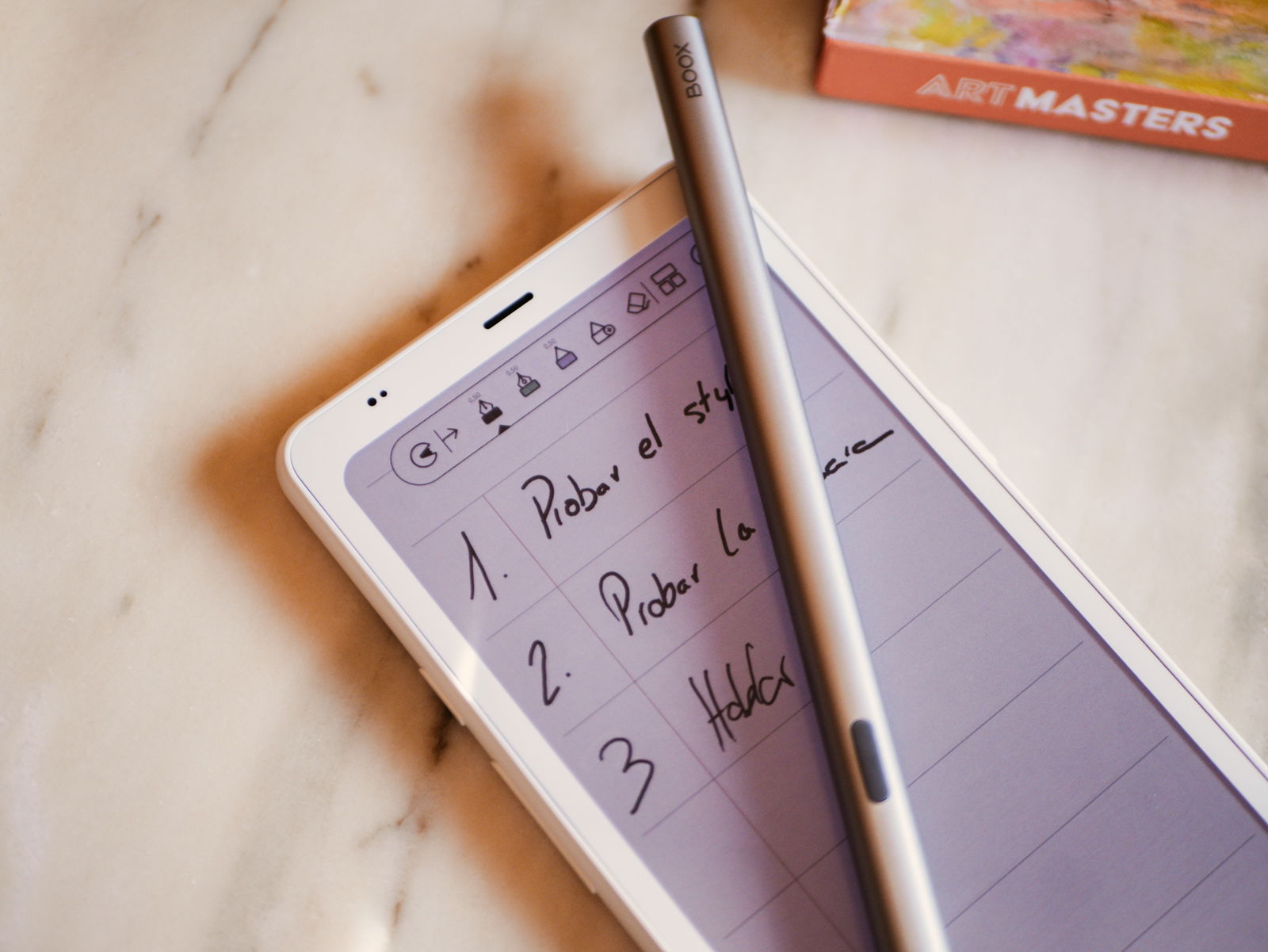 Herramientas de escritura en BOOX Palma 2 Pro