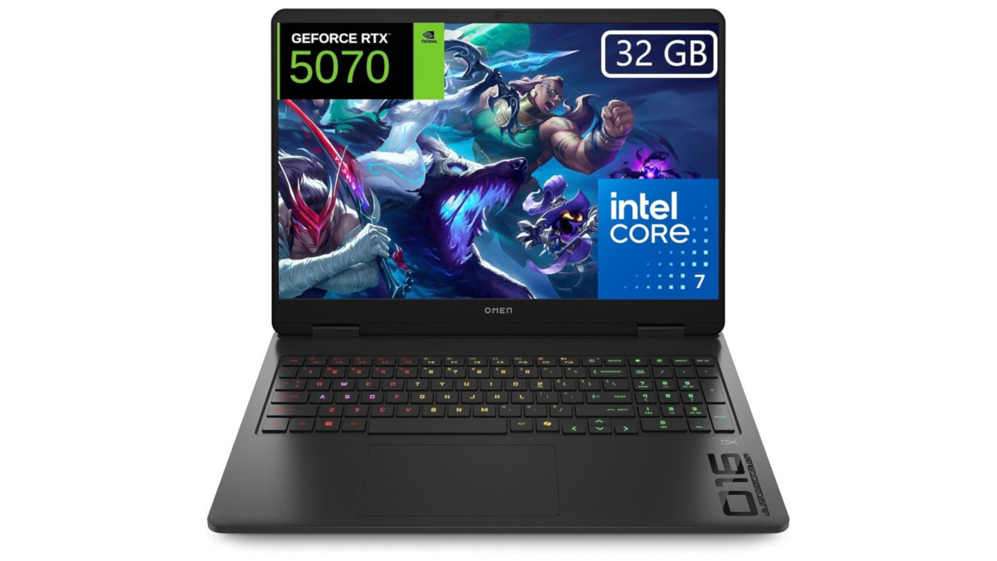 16 pulgadas 2K, 32 GB RAM y RTX 5070: así es un PC gaming serio, así es el HP OMEN que te recomiendo