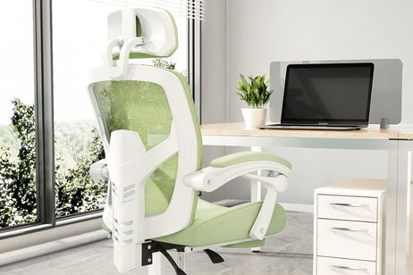 Si tu espalda hablara, pediría esta silla: respaldo reclinable, soporte lumbar y comodidad real para pasar horas sentado