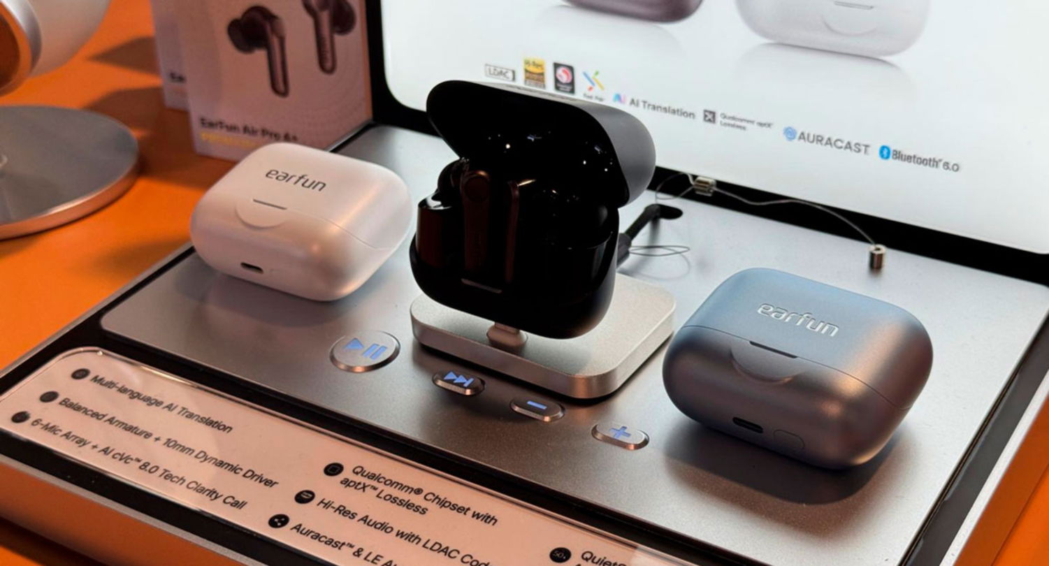EarFun Air Pro 4+ en el CES 2026