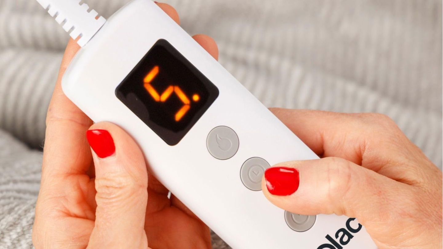 Muy buena rebaja para la manta eléctrica perfecta: calor instantáneo, 8 niveles, temporizador y apta para lavadora