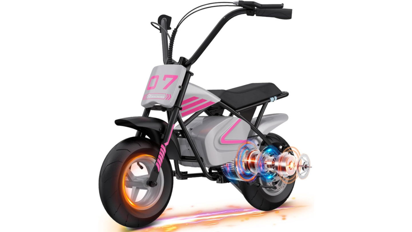 Tu peque conquistará el parque con esta moto infantil: 20 km/h de diversión para niños de 3 a 12 años, y está con un 53% de descuento