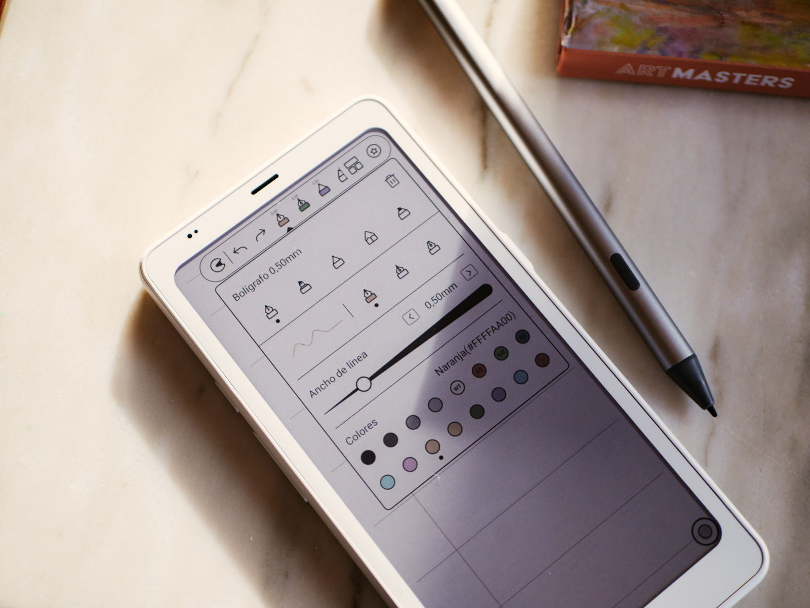 Notas en BOOX Palma 2 Pro