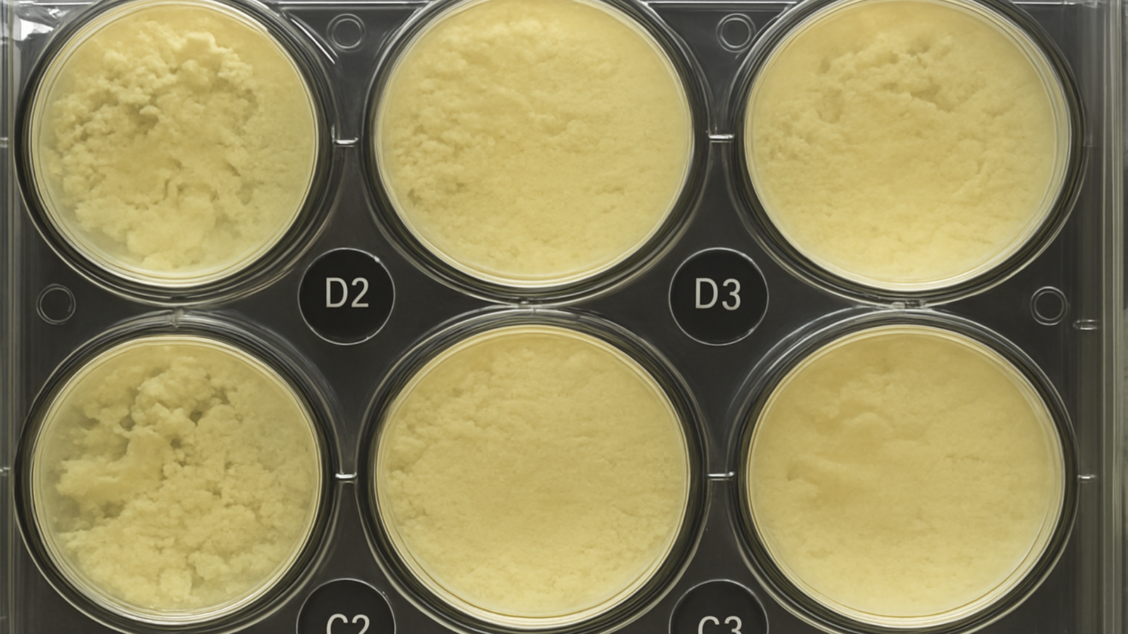 Tersicoccus phoenicis creciendo en tras ser despertados de su hibernación