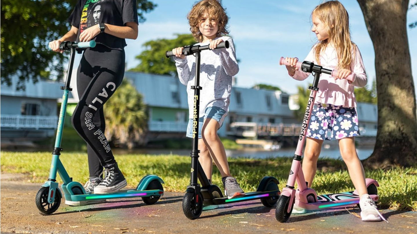 El patinete eléctrico para niños que combina diversión, seguridad y autonomía está a un precio súper competitivo