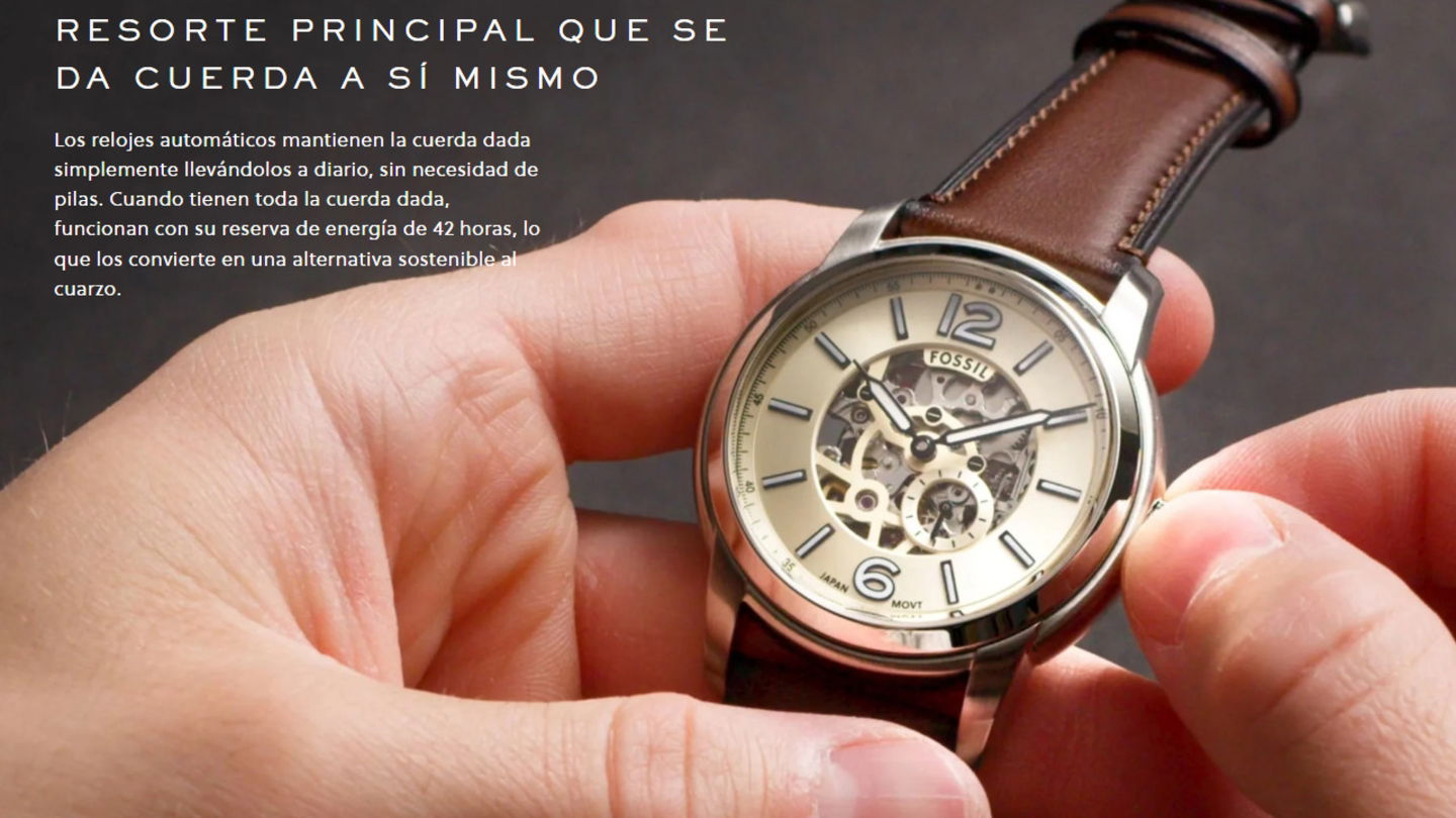 Este precioso reloj con correa de piel tiene 90 euros de rebaja, mientras Amazon aguante la oferta