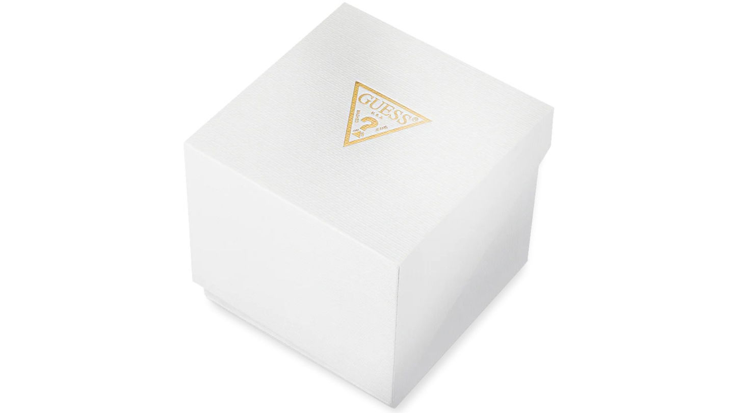 El mejor regalo de Reyes: reloj GUESS rebajado, con una caja de 42 mm de diámetro en acero inoxidable y una esfera profunda en azul