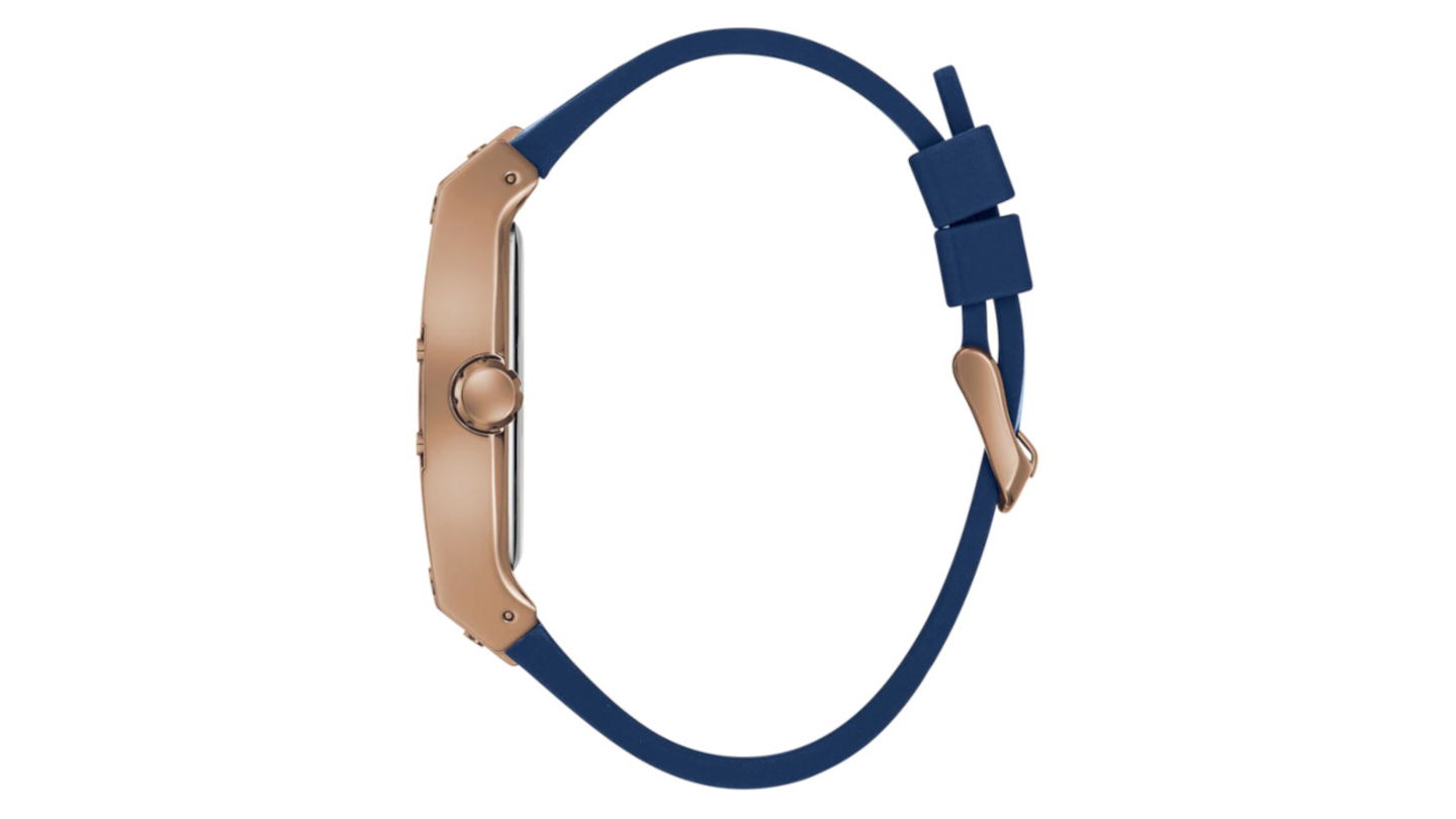 El mejor regalo de Reyes: reloj GUESS rebajado, con una caja de 42 mm de diámetro en acero inoxidable y una esfera profunda en azul