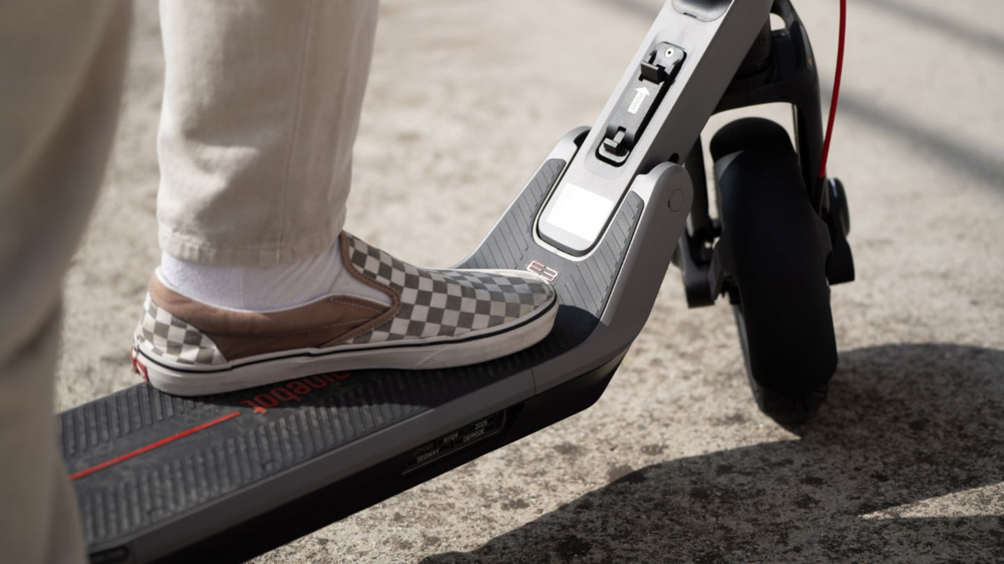 Segway Ninebot E3 Pro - tamaño - plataforma