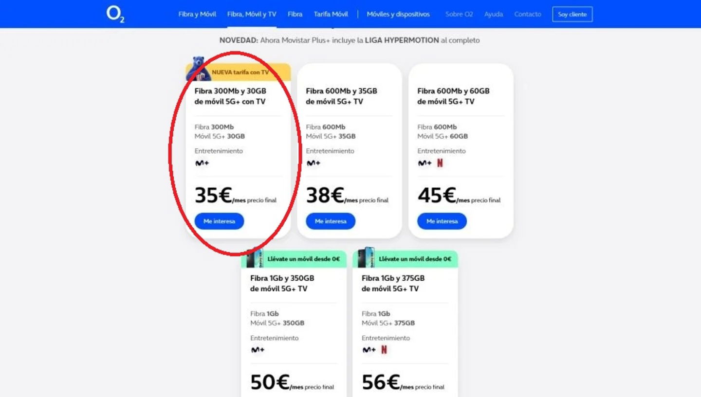 O2 nos devuelve sus tarifas de fibra más baratas y quizás más interesantes: aquí os traemos todos los detalles