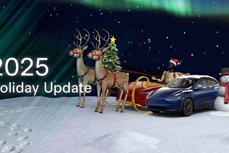 Tesla lanza una actualización navideña para todos sus coches: estas son las novedades