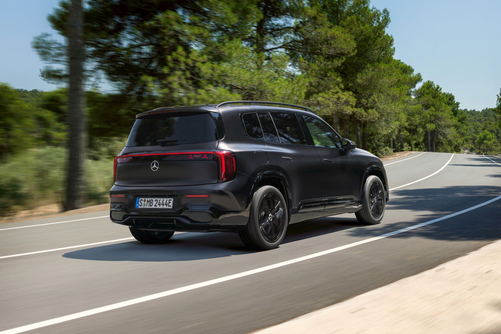 Parte trasera del Mercedes-Benz GLB 2026