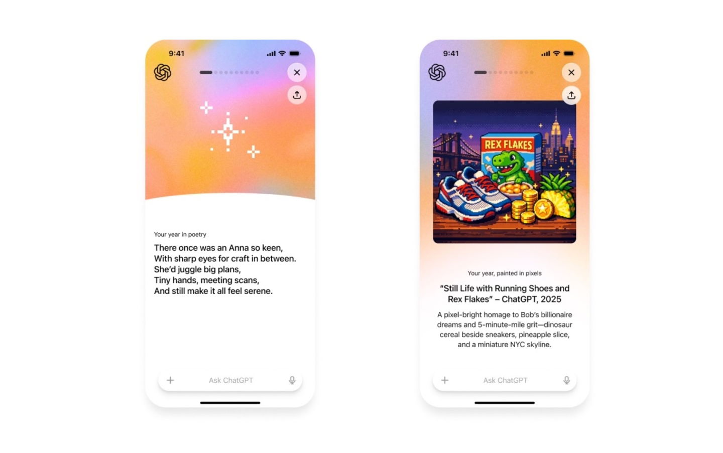 Resumen del año en ChatGPT