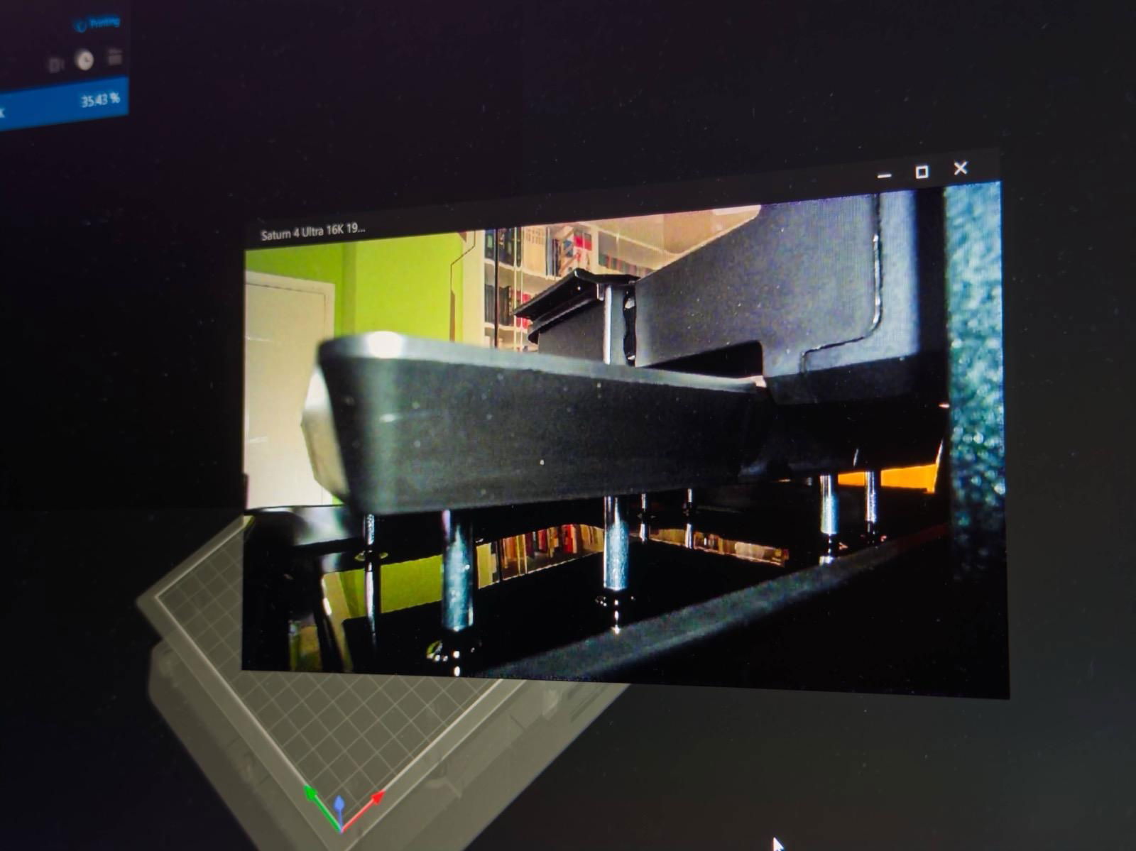 La cámara IA de la ELEGOO Saturn Ultra 16K