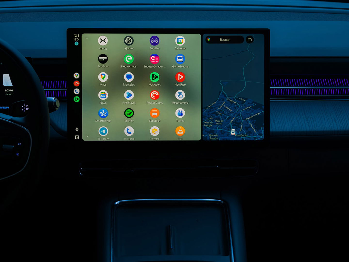 Accede a los Ajustes de Android Auto