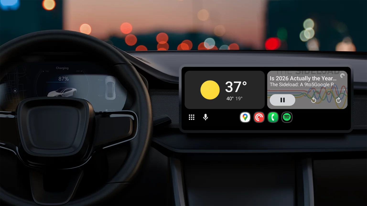 Interfaz Android Auto 16