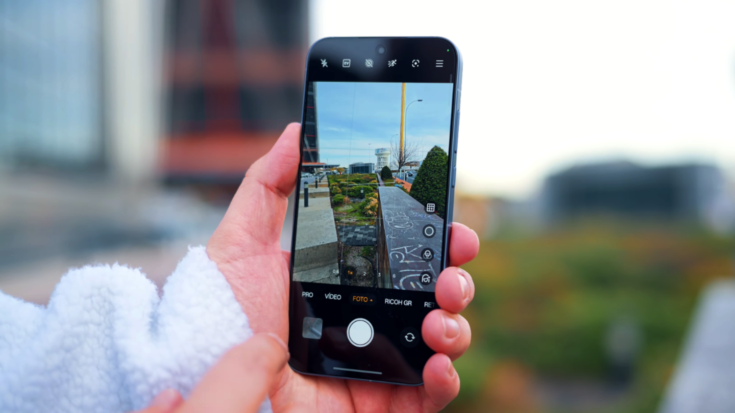 App de cámara en el realme GT 8 Pro