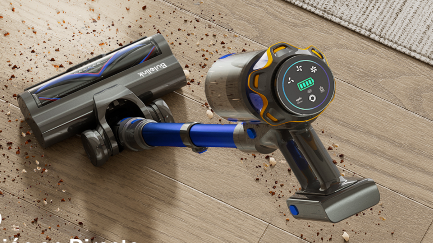 La aspiradora que todos querrán probar: 48 KPa, pantalla táctil LED y súper batería a un precio de risa
