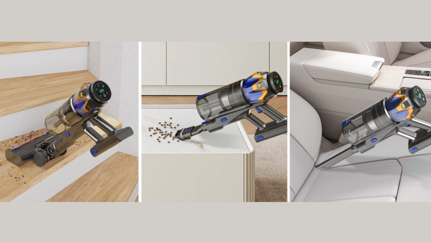 La aspiradora que todos querrán probar: 48 KPa, pantalla táctil LED y súper batería a un precio de risa