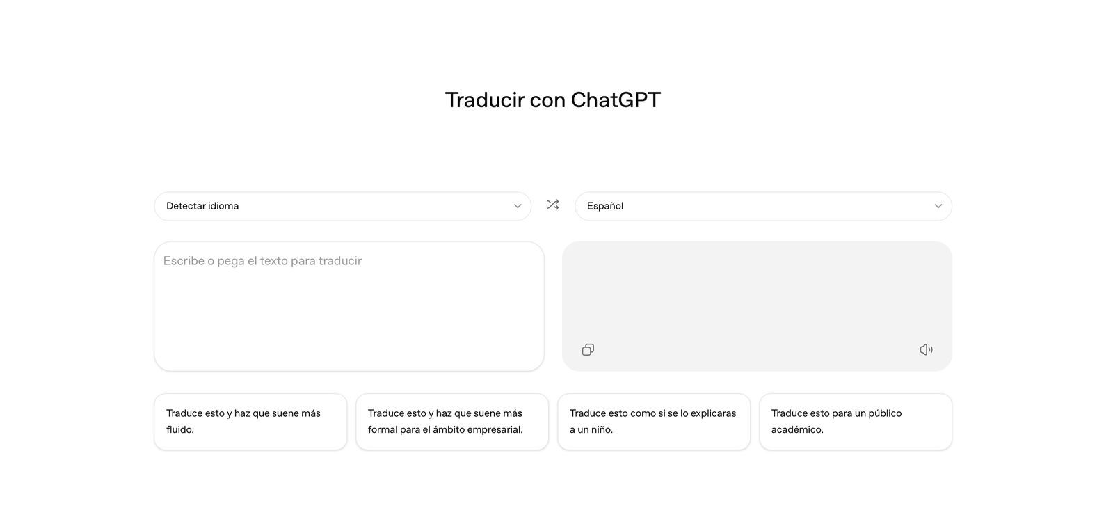 ChatGPT Translate