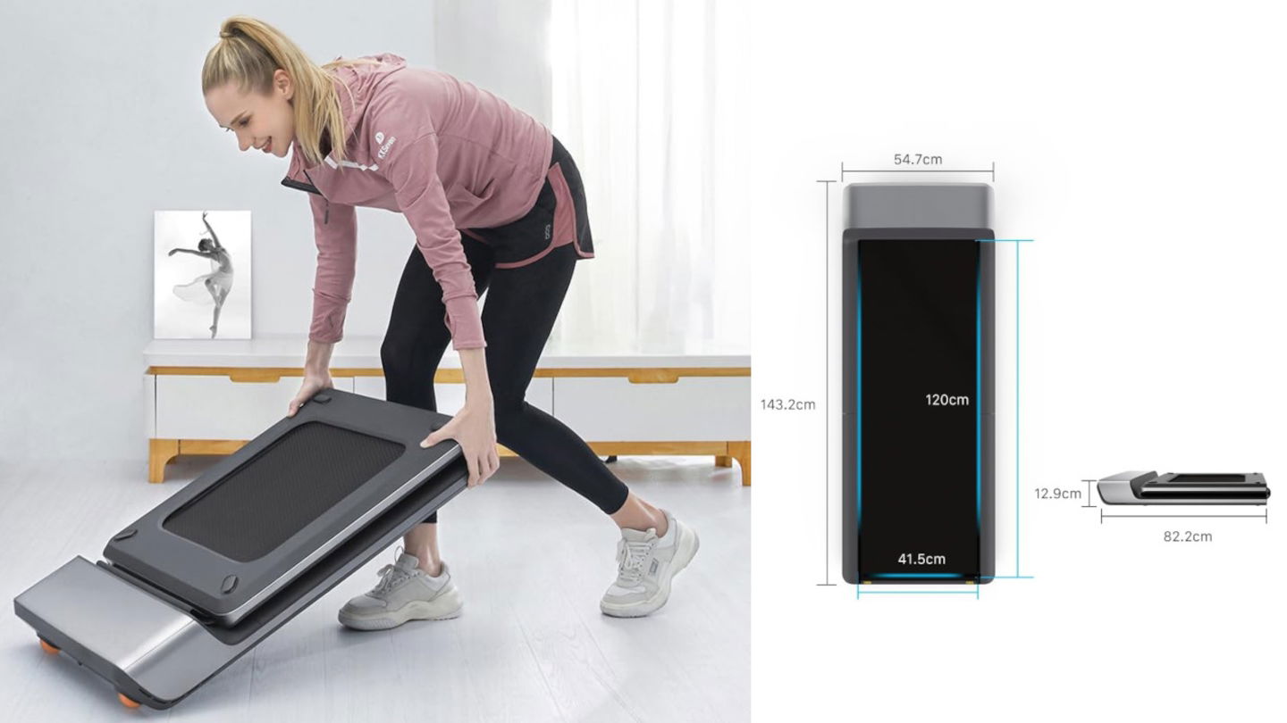 Esta cinta de andar plegable se cuela en Amazon con una rebaja brutal, y es perfecta para entrenar en casa sin ocupar espacio