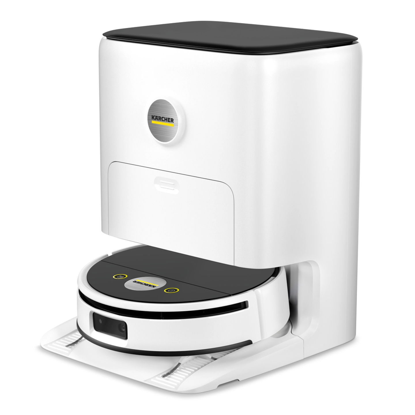 Menos potencia de succión, pero mejor fregado: la estrategia de Kärcher para desafiar a Roborock es un robot de limpieza con "rodillo activo"