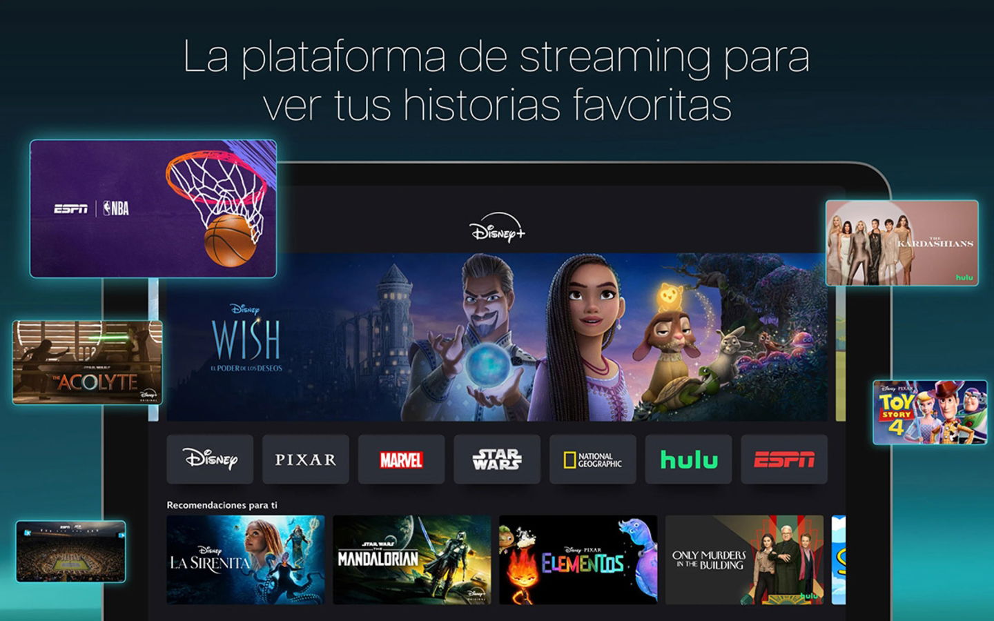 Disney+ para fans de Marvel, Star Wars y más